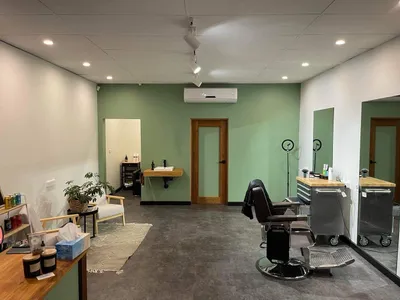 Salon LED downlight fitout